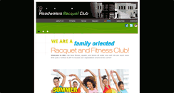 Desktop Screenshot of headwatersracquetclub.com